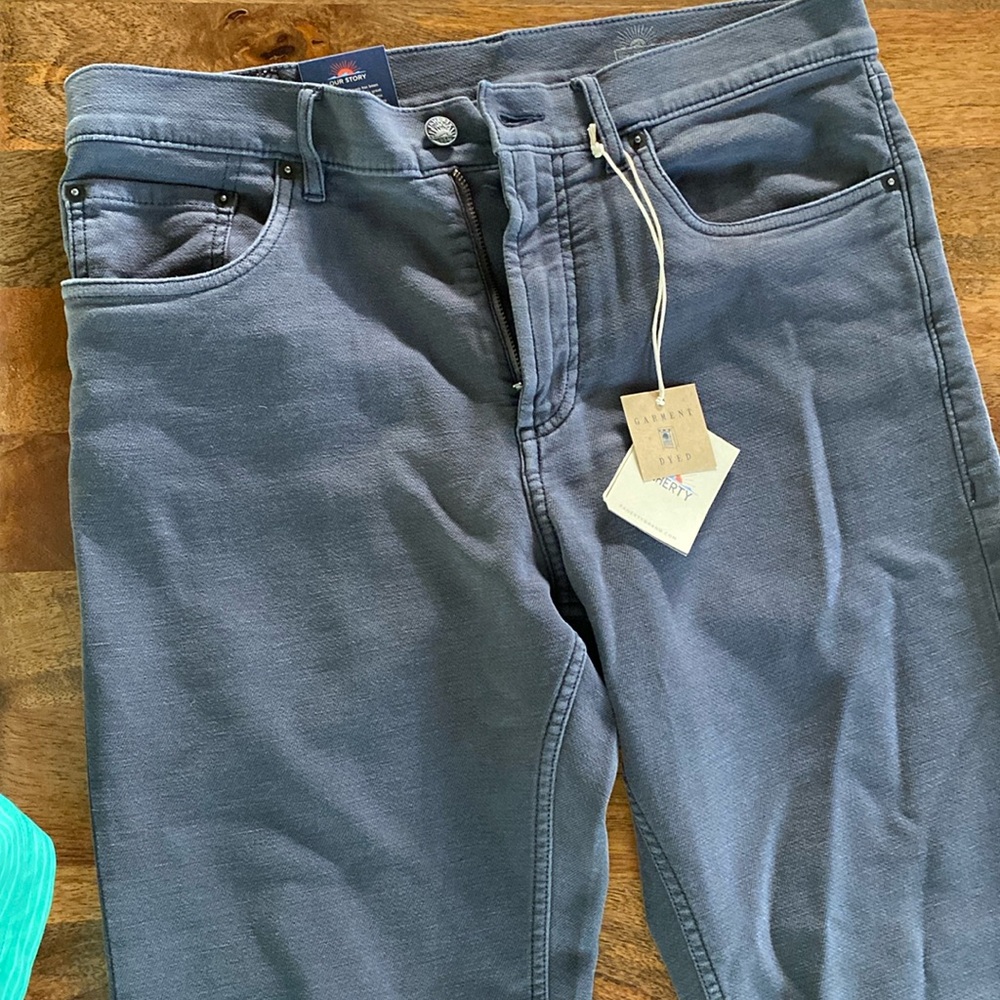 Stretch Terry 5 Pocket Jeans